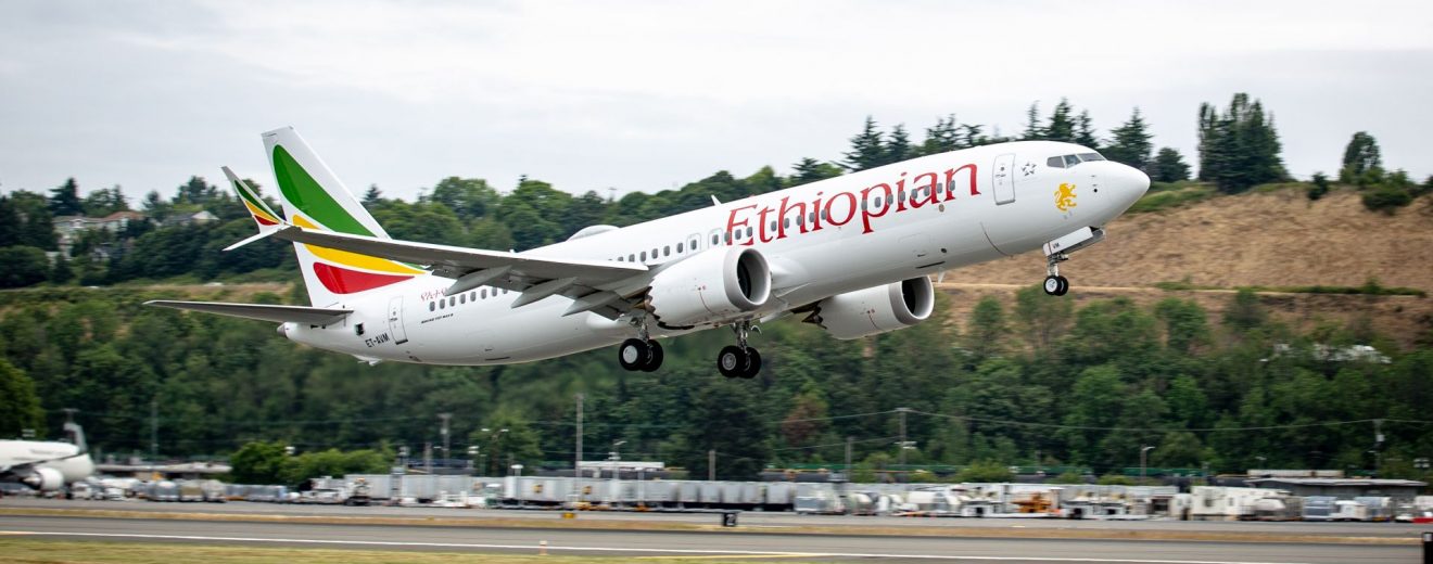 Boeing 737 MAX 8 společnosti Ethiopian Airways. Foto: Boeing