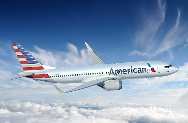 Boeing 737 MAX v barvách American Airlines. Foto: Boeing
