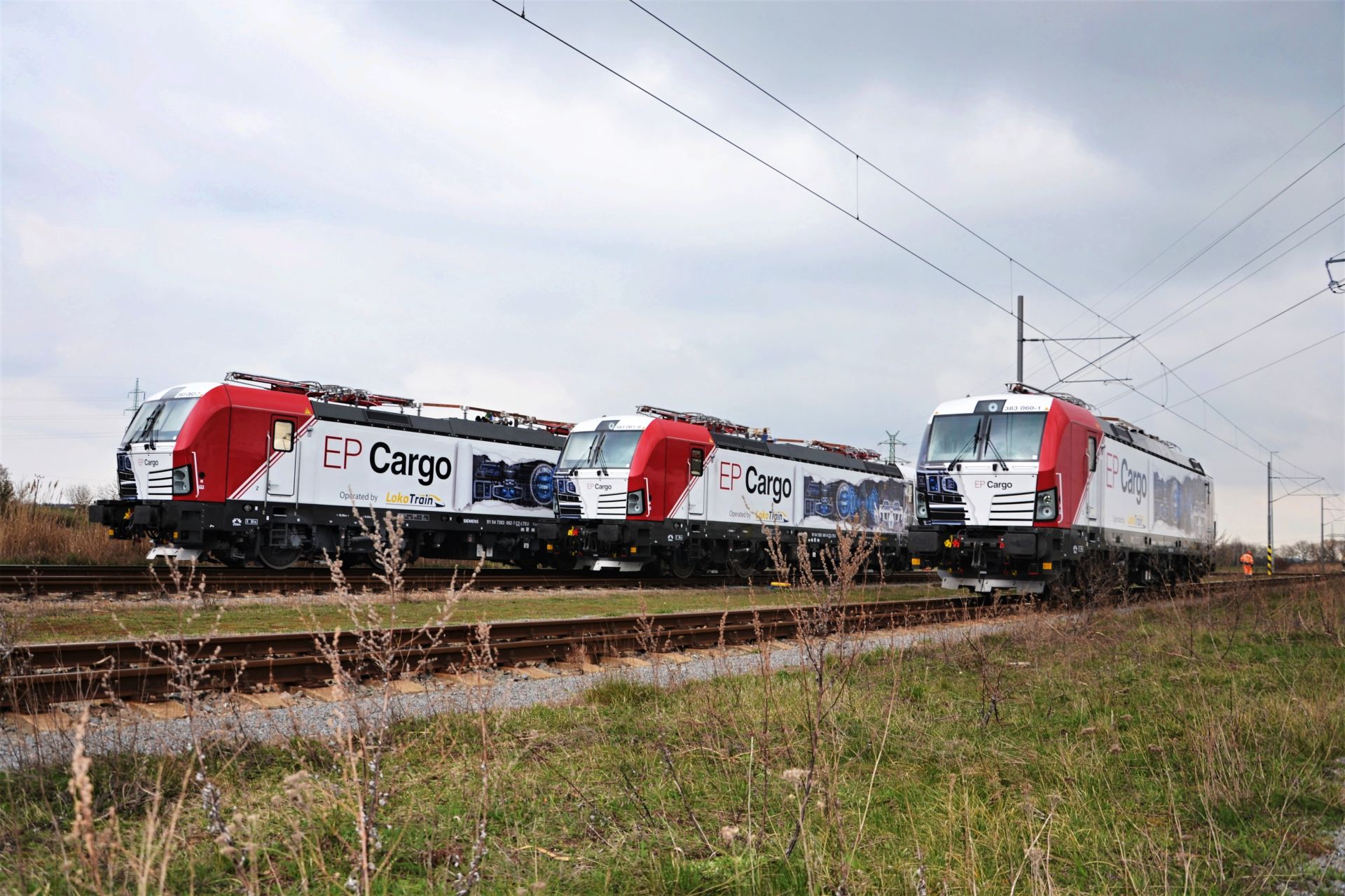Nové lokomotivy vectron pro EP Cargo. Pramen: Siemens