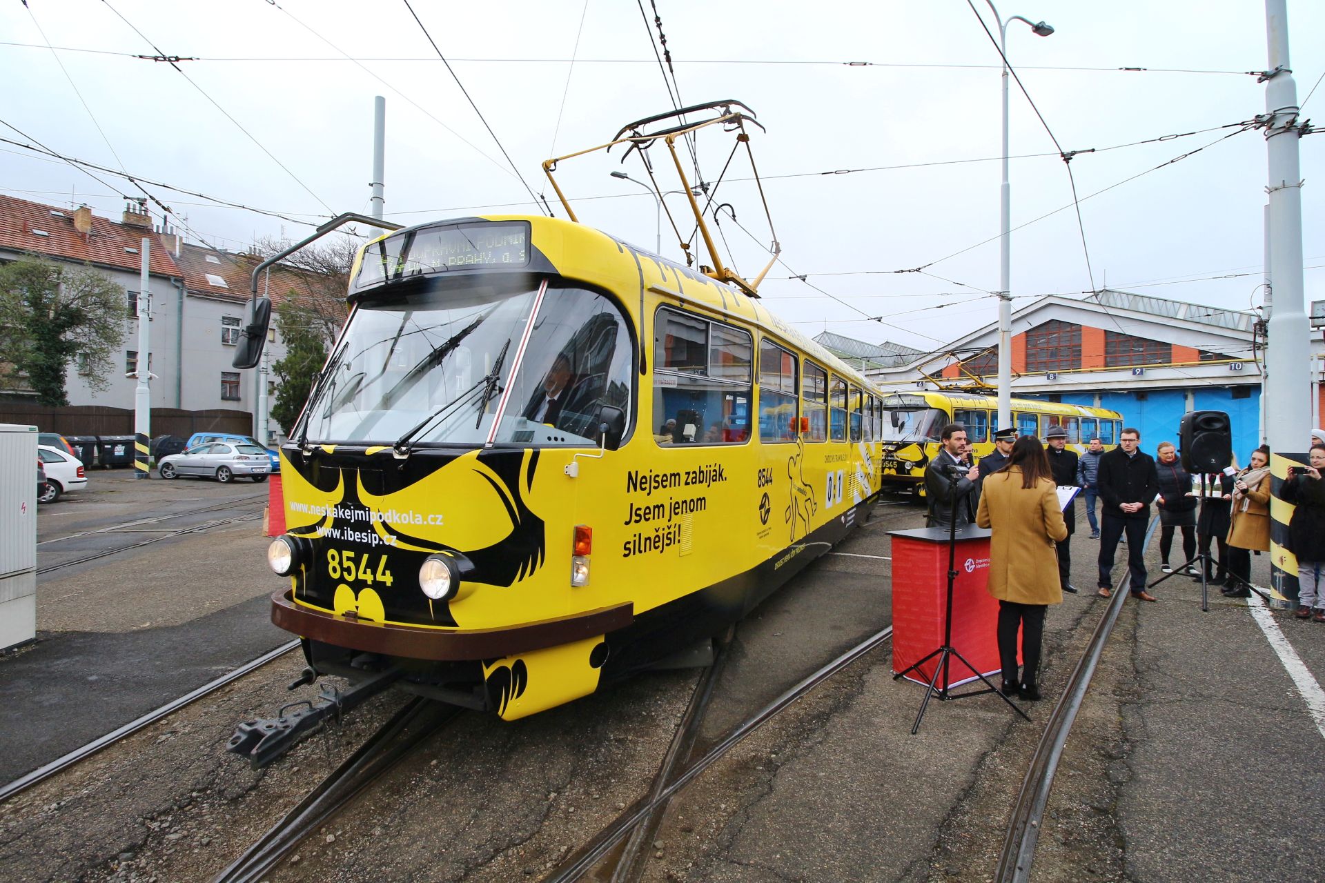Preventivní tramvaj. Autor: Jan Freitag, ROPID