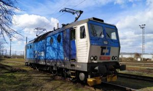 Lokomotiva 163.022 společnosti ČD Cargo bude jako první vybavena zabezpečovačem ETCS. Foto: ČD Cargo