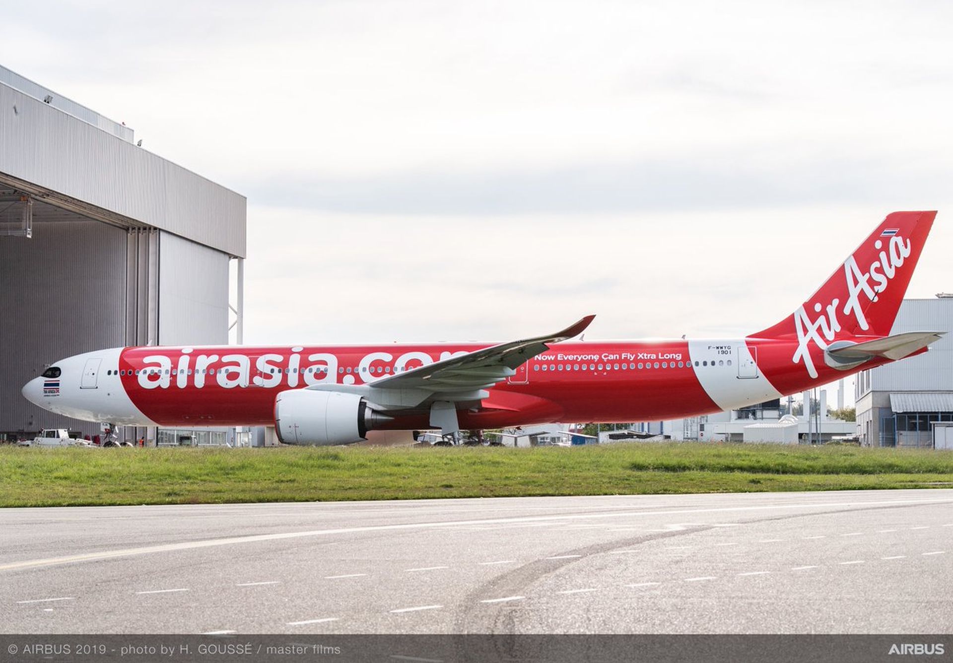 A330neo pro Air Asia. Foto: Airbus
