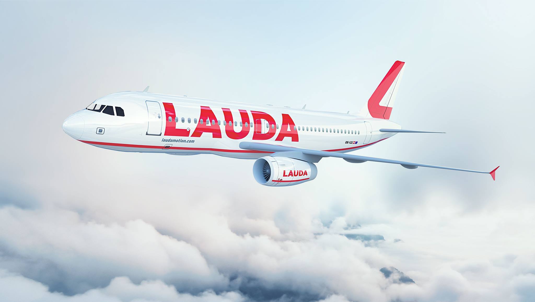 Laudamotion a jeho A320. Foto: Laudamotion