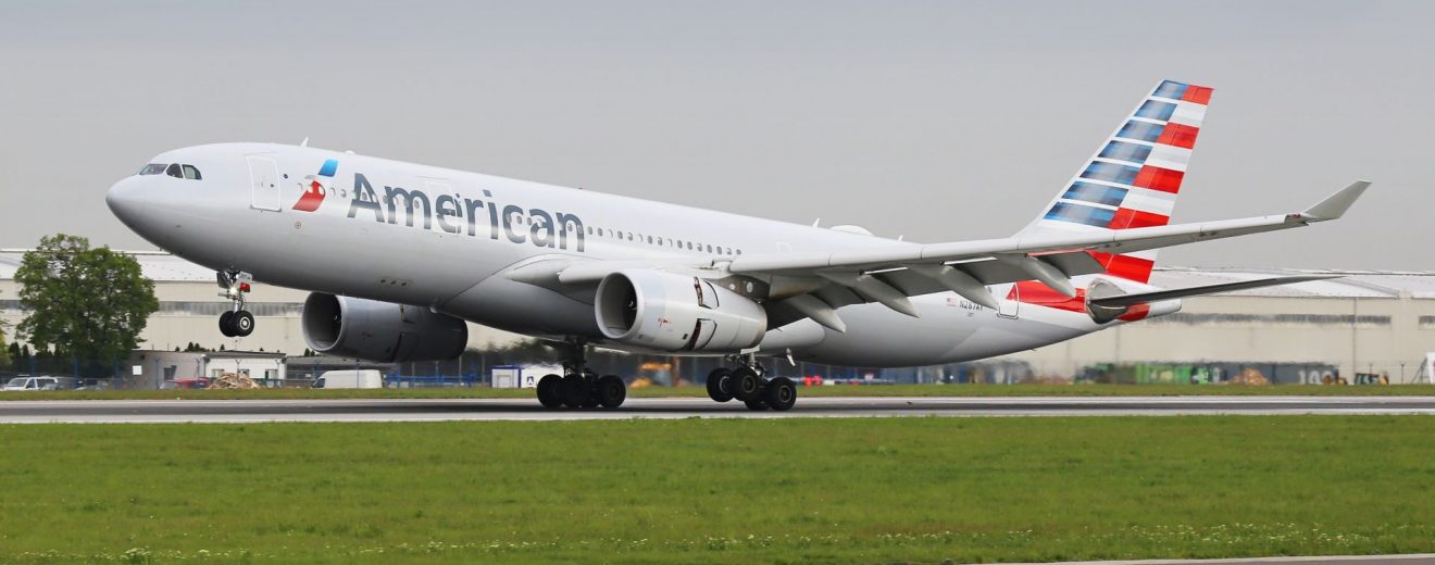 Airbus A330-200 společnosti American Airlines. Foto: Letiště Praha