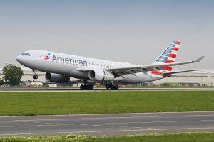 Airbus A330-200 společnosti American Airlines. Foto: Letiště Praha