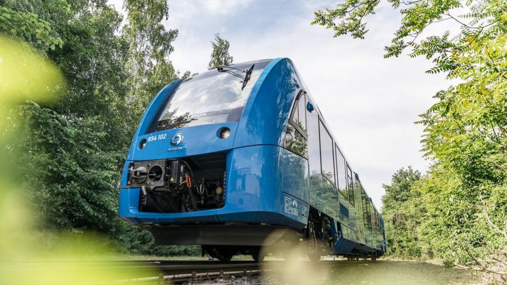 Jednotka Coradia iLint s vodíkovým pohonem. Foto: Alstom