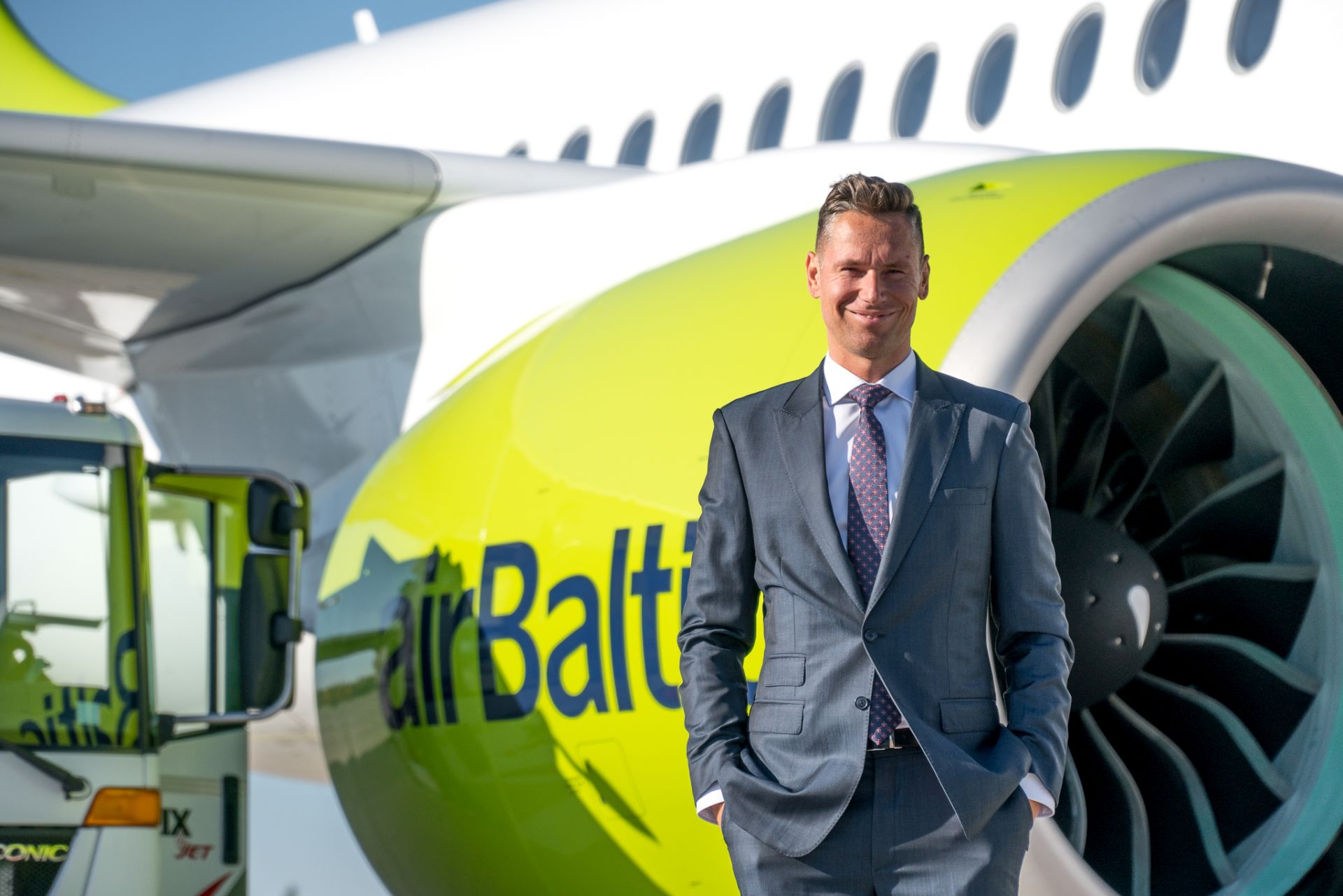 Provozní ředitel airBaltic Martin Sedlacký. Foto: airBaltic