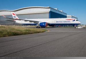 A350-1000 po výjezdu z lakovny v Toulouse v barvách British Airways. Foto: Airbus