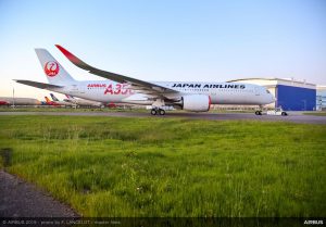 A350-900 v barvách Japan Airlines. Foto: Airbus