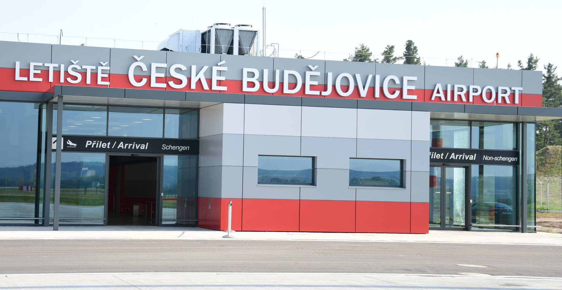 Nový terminál Letiště České Budějovice. Pramen: Jihočeský kraj