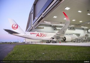 A350-900 v barvách Japan Airlines. Foto: Airbus