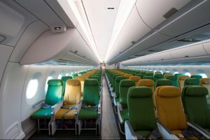 Interiér A350-900 Ethiopian Airlines. Foto: Ethiopian Airlines