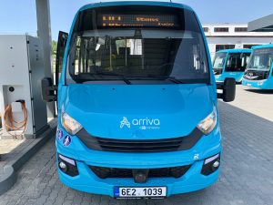 Elektrický minibus First FCLEI od společnosti Rošero - P. Foto: Arriva