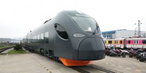 Nová jednotka od čínského výrobce CRRC pro Leo Express. Foto: LE
