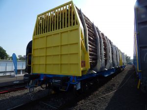 Nový nákladní vůz pro přepravu dřeva. Foto: Jan Šindelář