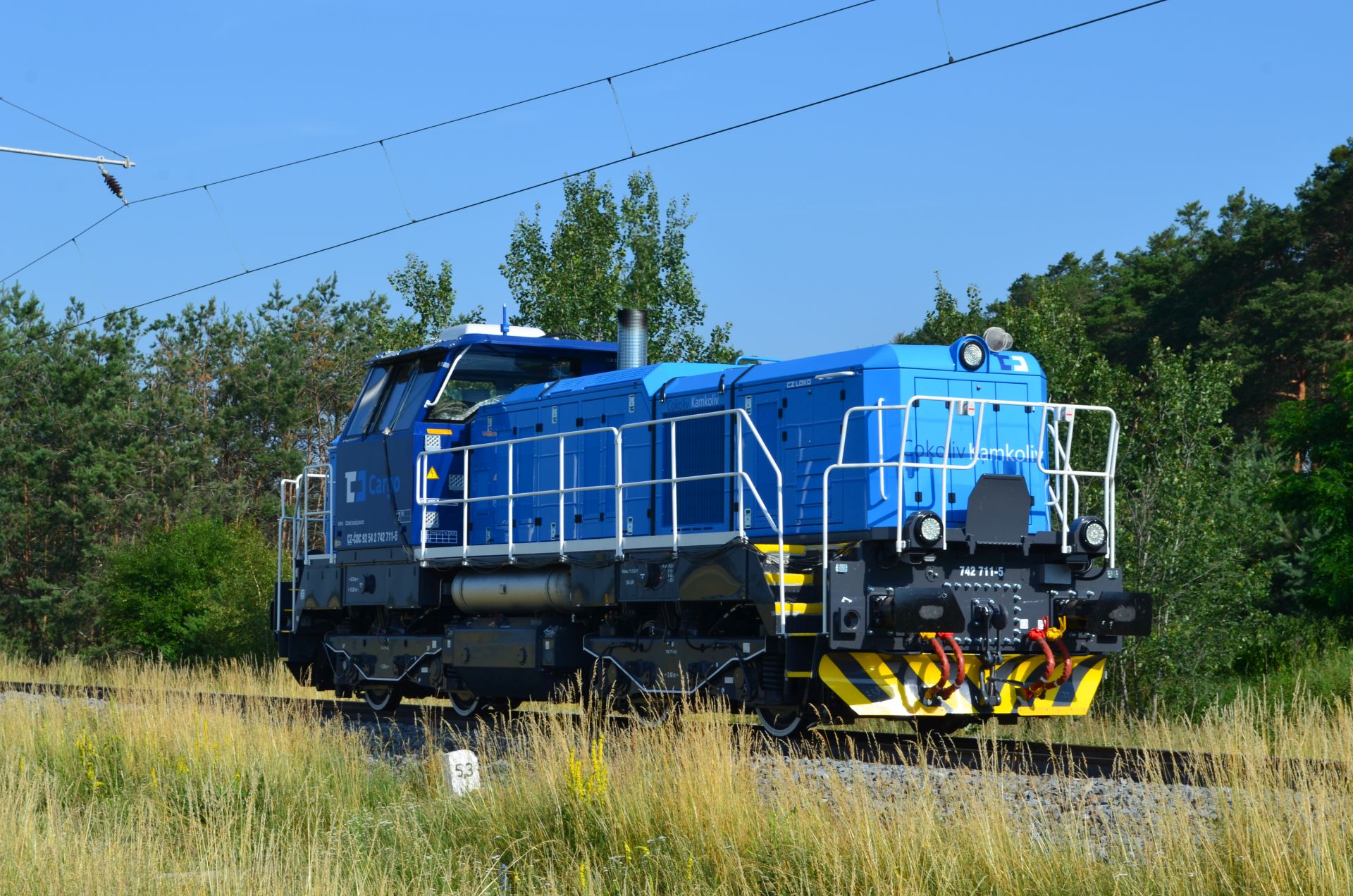 Modernizovaná lokomotiva 742.711. Foto: CZ LOKO