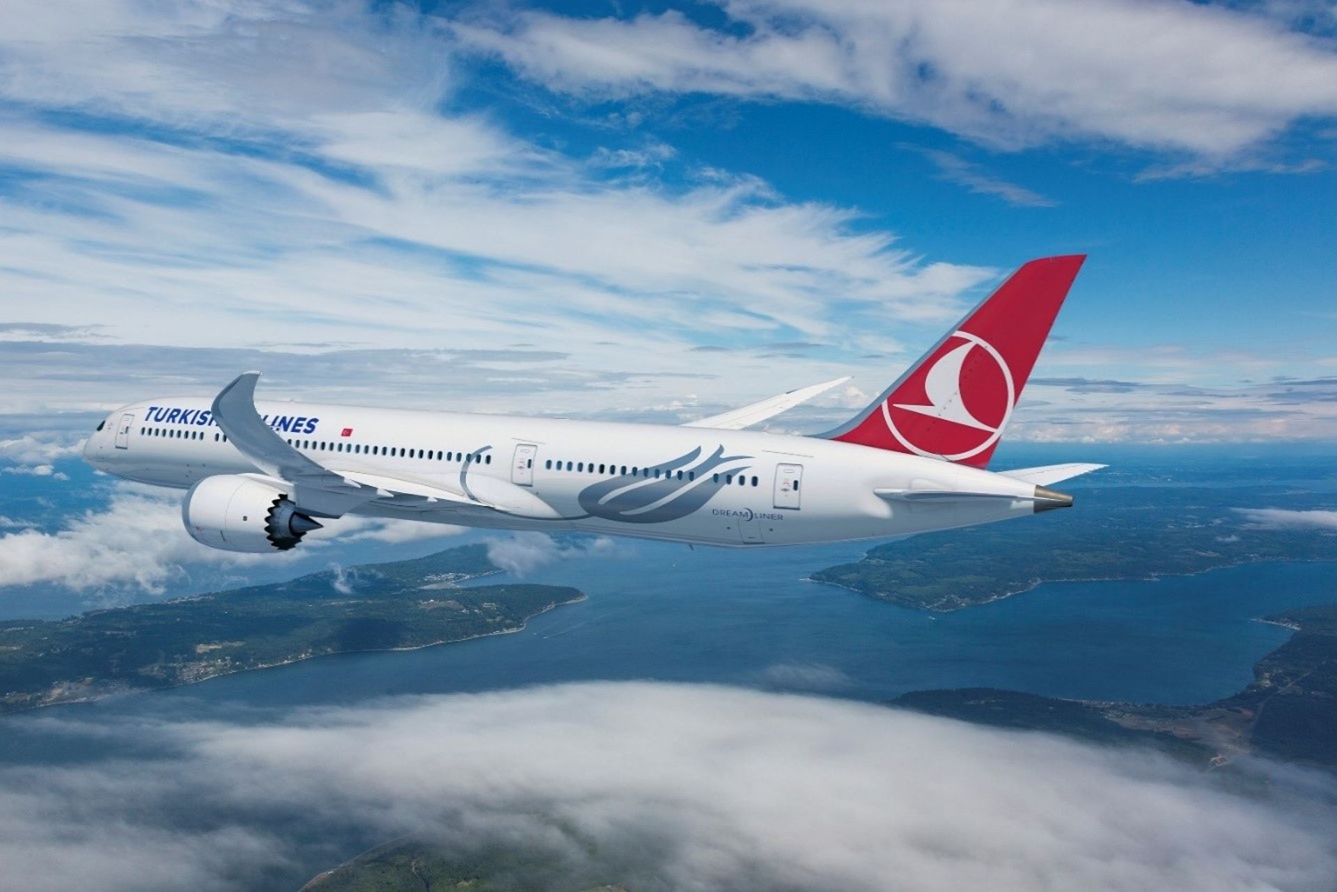 Boeing 787-9 v barvách Turkish Airlines. Foto: Boeing