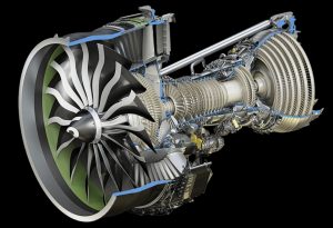 Letecký motor GE9X. Foto: GE