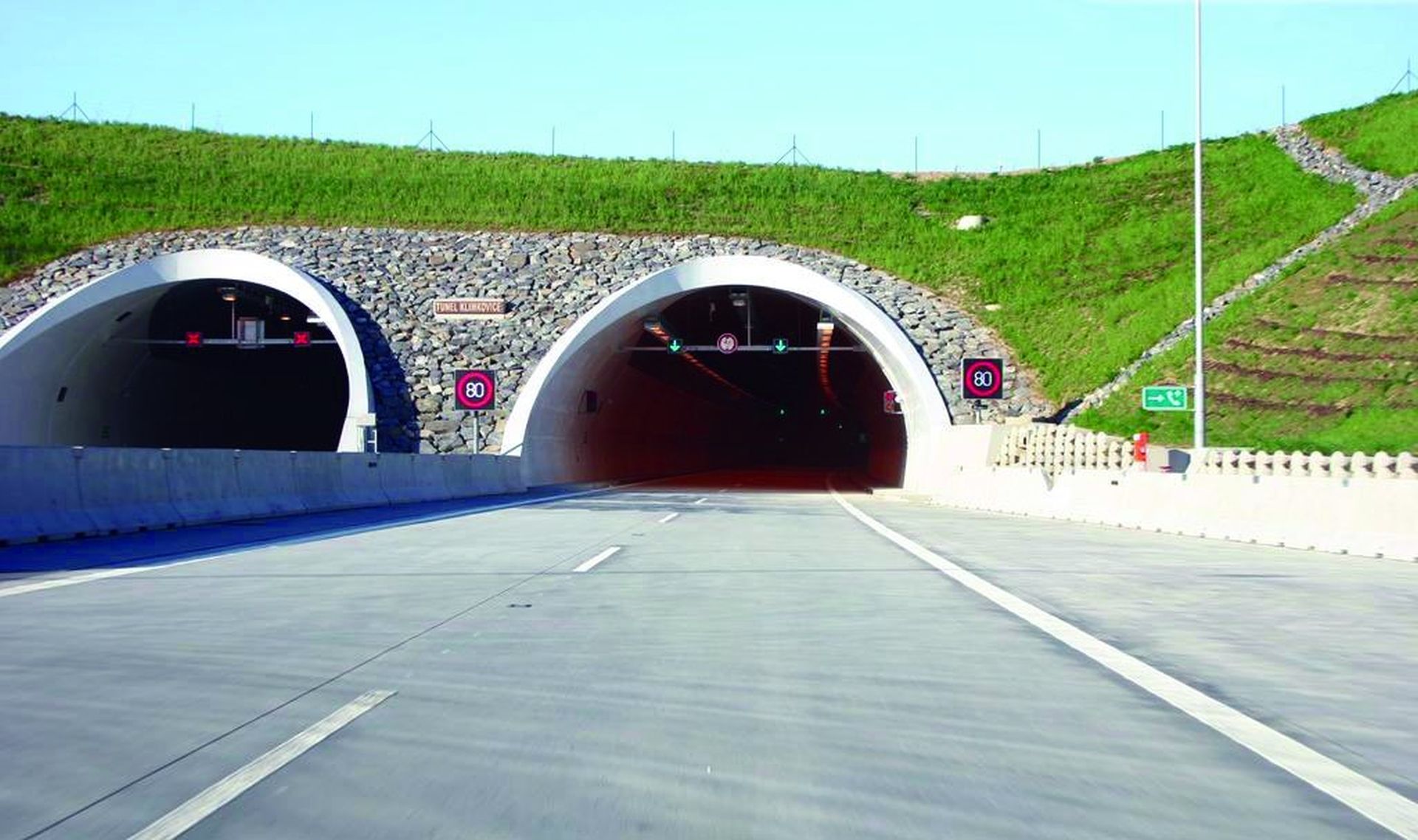 Dálniční tunely Klimkovice. Foto: ŘSD