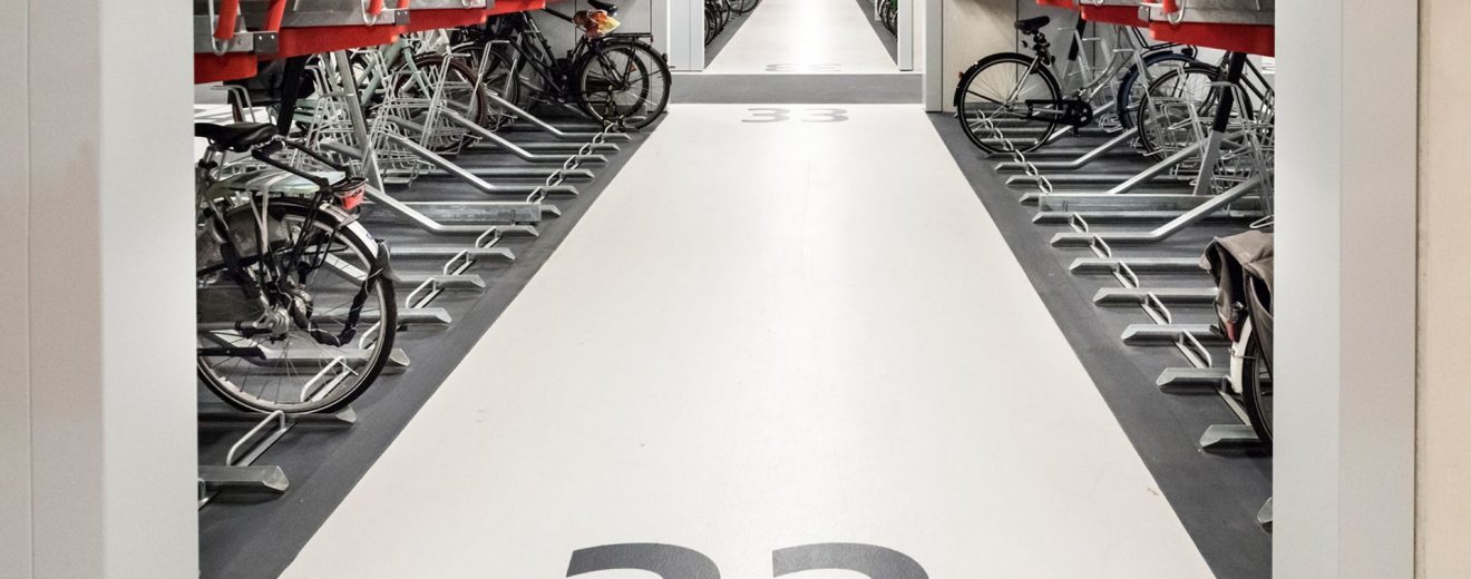 Podzemní parkoviště pro kola v Utrechtu. Foto: CU2030