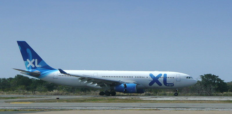 Airbus A330-200 společnosti XL Airways. Foto: Christopher T Cooper [CC BY 3.0 (https://creativecommons.org/licenses/by/3.0)]