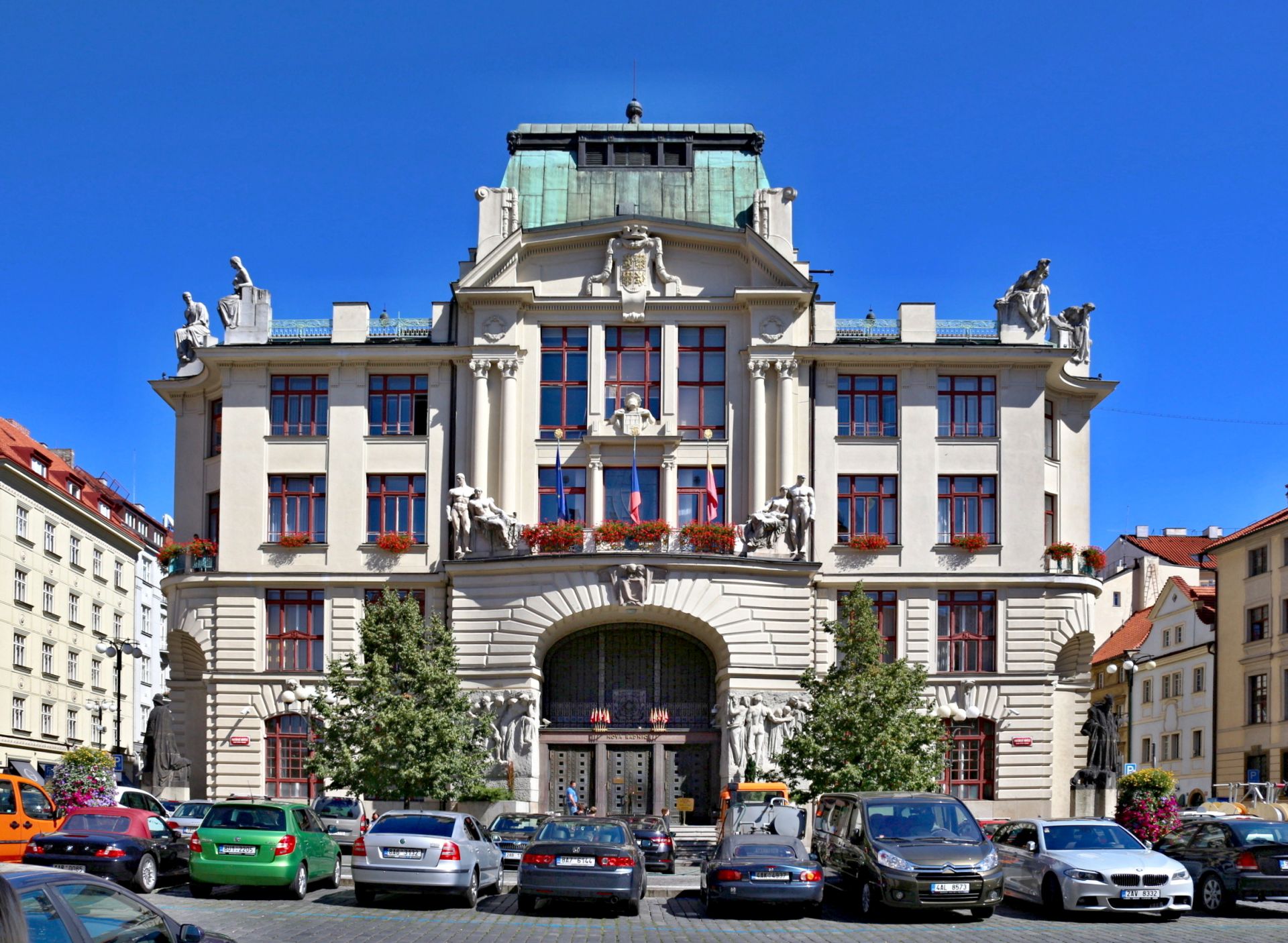 Mariánské náměstí a budova pražského magistrátu. Foto: VitVit/Wikimedia Commons
