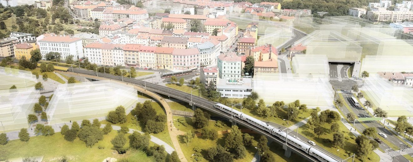 MÚK U Kříže. Foto: Satra