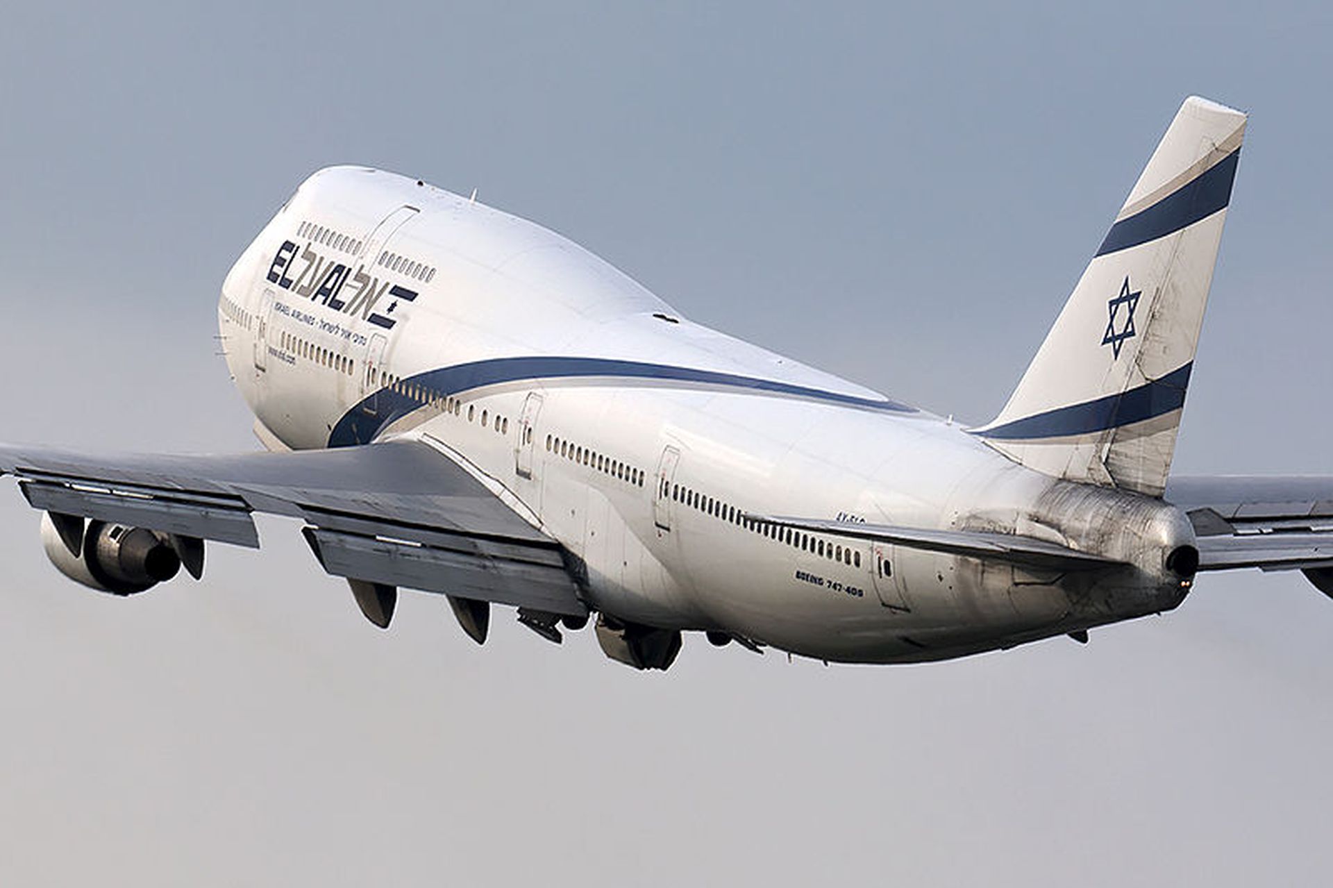 Boeing 747-400 společnosti El Al. Foto: Dmitry Terekhov from Odintsovo, Russian Federation [CC BY-SA 2.0 (https://creativecommons.org/licenses/by-sa/2.0)]