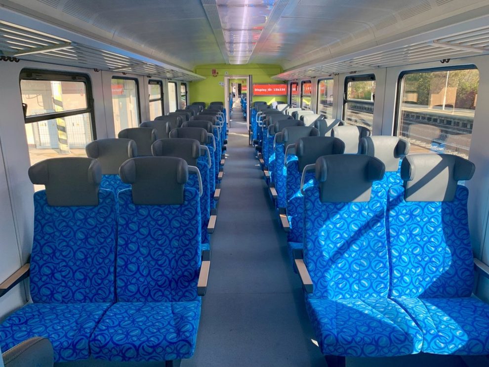 Motorák řady 845 společnosti Arriva. Pramen: Arriva