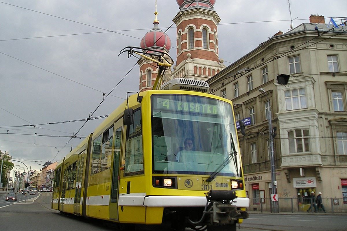 Tramvaj LTM 10.08 Astra. Foto: Plzeňské městské dopravní podniky