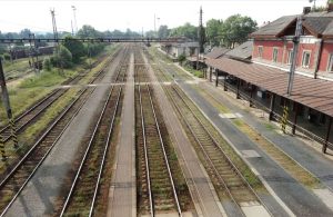 Železniční stanice Čáslav. Pramen: SŽDC/dokumentace EIA