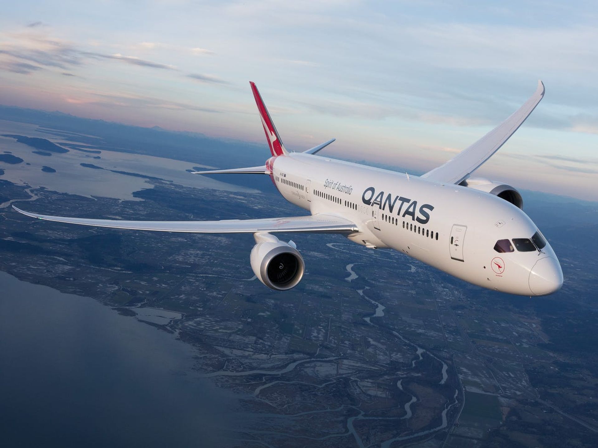 Boeing 787-9 Dreamliner. Foto: Qantas