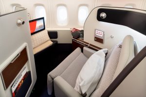 První třída na palubě A380 společnosti Qantas po modernizaci. Foto: Qantas