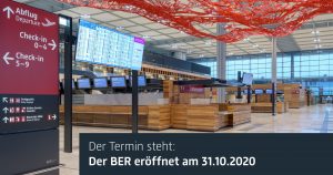 Interiér nového letiště Berlin Brandenburg International. Foto: Flughafen Berlin