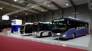 Expozice Iveco Bus na veletrhu Czechbus 2019. Pramen: Iveco