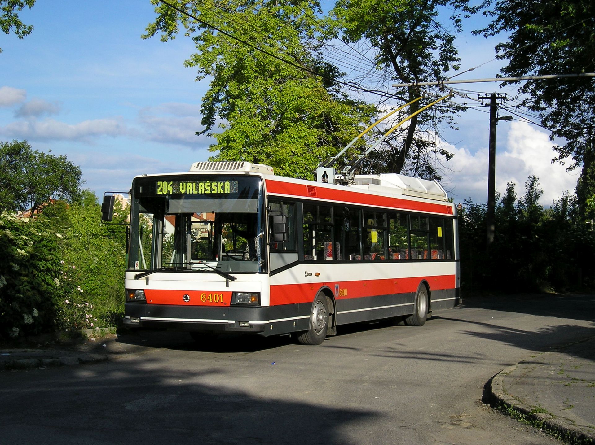 Trolejbus Škoda 21Tr. Foto: DPB