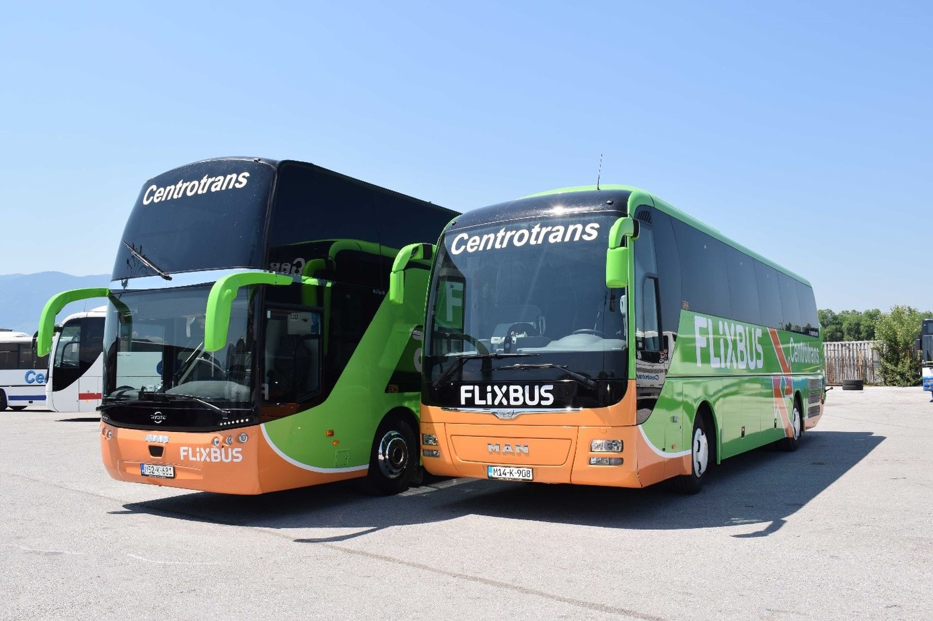 Autobusy Centrotransu. Foto: FlixBus