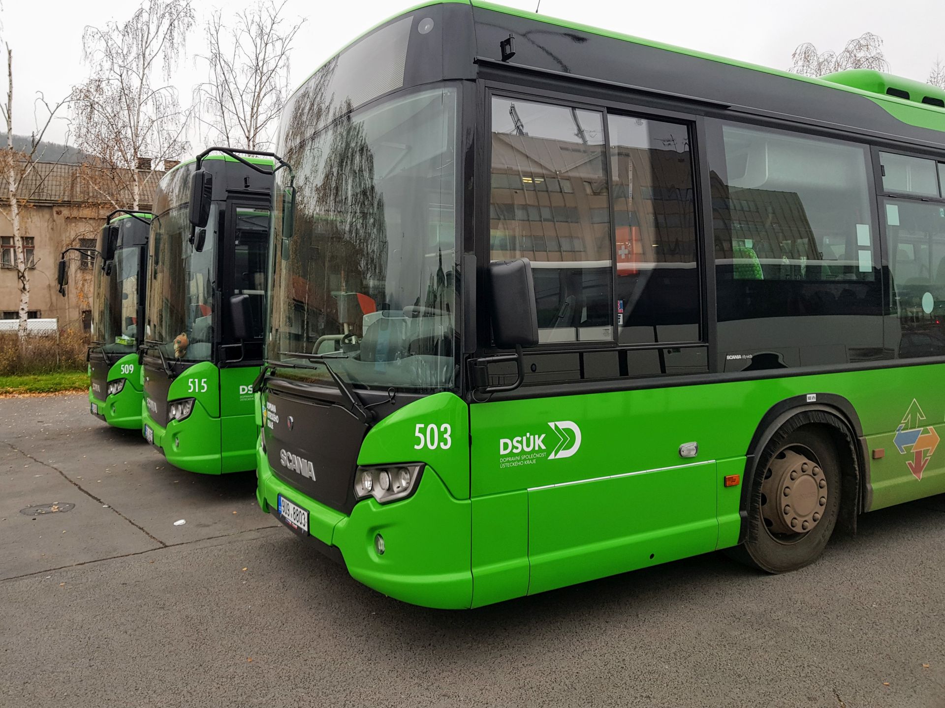 Nové autobusy Scania pro DSÚK. Foto: Jan Sůra
