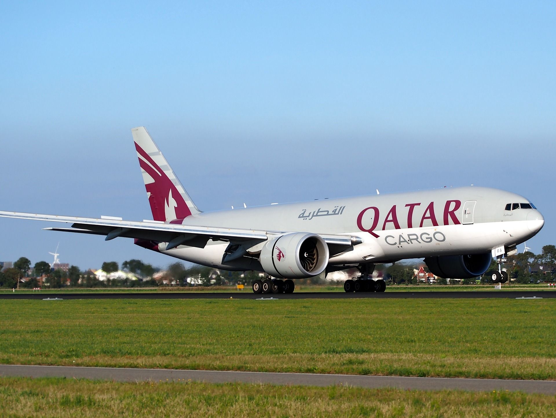 Boeing 777F společnosti Qatar Airways Cargo. Foto: Pixabay.com