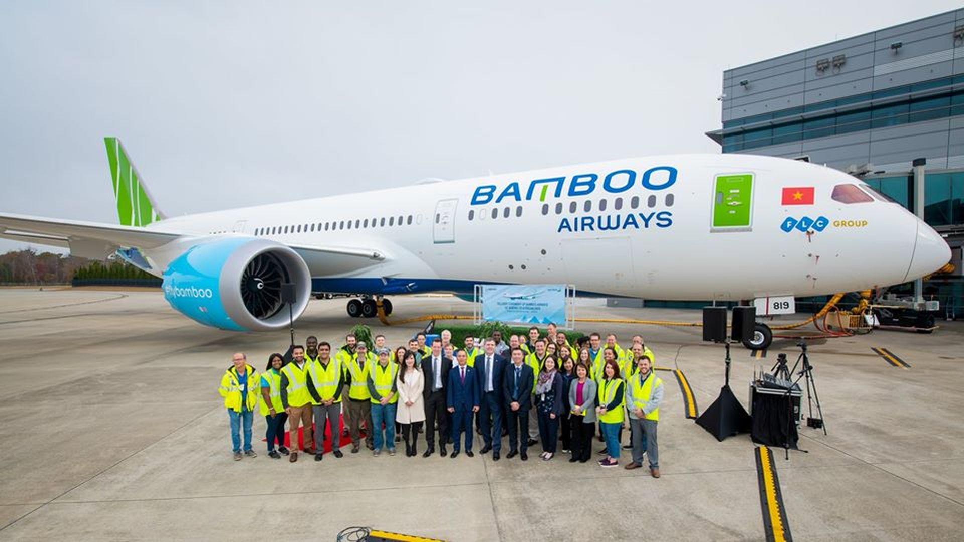 Předání prvního Boeingu 787-9 společnosti Bamboo Airways. Foto: Bamboo Airways