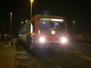 Jednotka 628 Arriva vlaky ve Vsetíně