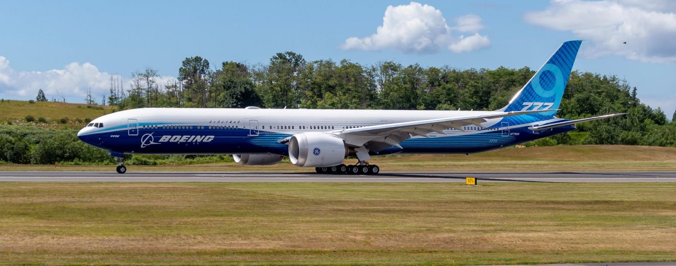 Boeing 777-9. Foto: Boeing