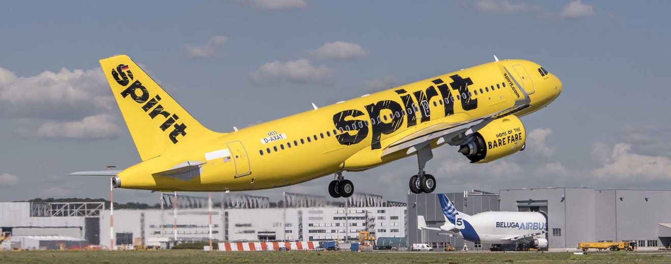 A320neo v barvách Spirit Airlines. Foto: Airbus