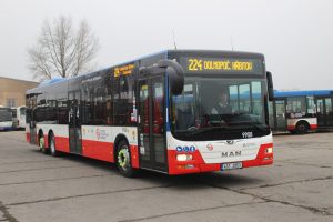 Autobus MAN Lion’s City v barvách Arrivy. Foto: dopravacek.eu