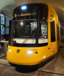 Model nové tramvaje pro Drážďany. Foto: FB saského ministerstva hospodářství, práce a dopravy
