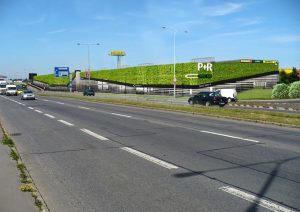 Vizualizace parkoviště P+R na Černém Mostě. Foto: Obermeyer Helika