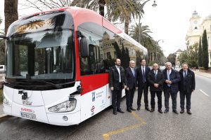 Autonomní elektrobus Irizar pro Malagu. Pramen: Irizar
