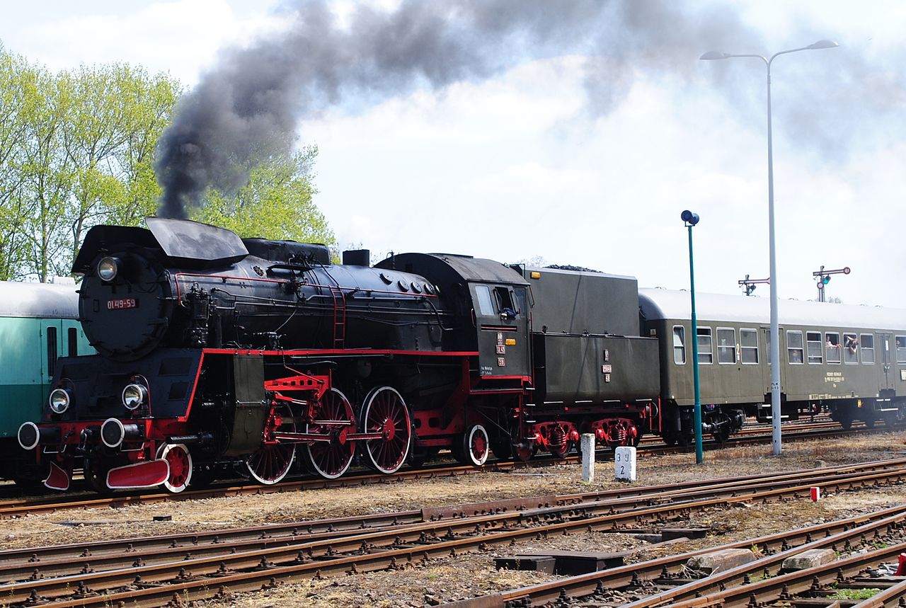 Parní lokomotiva Ol49 ve Wolsztynu, ilustrační foto. By MacQtosh - Praca własna, CC BY-SA 4.0, https://commons.wikimedia.org/w/index.php?curid=48555686