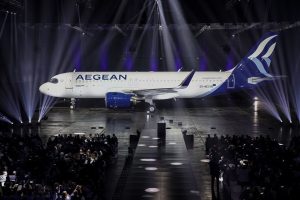 Nový A320 pro Aegean Airlines. Foto: Aegean