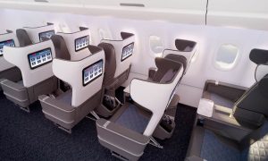 První třída v A321neo u Delta Air Lines. Foto: Delta